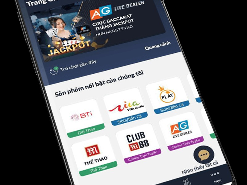 Người chia bài trực tiếp tại bàn casino