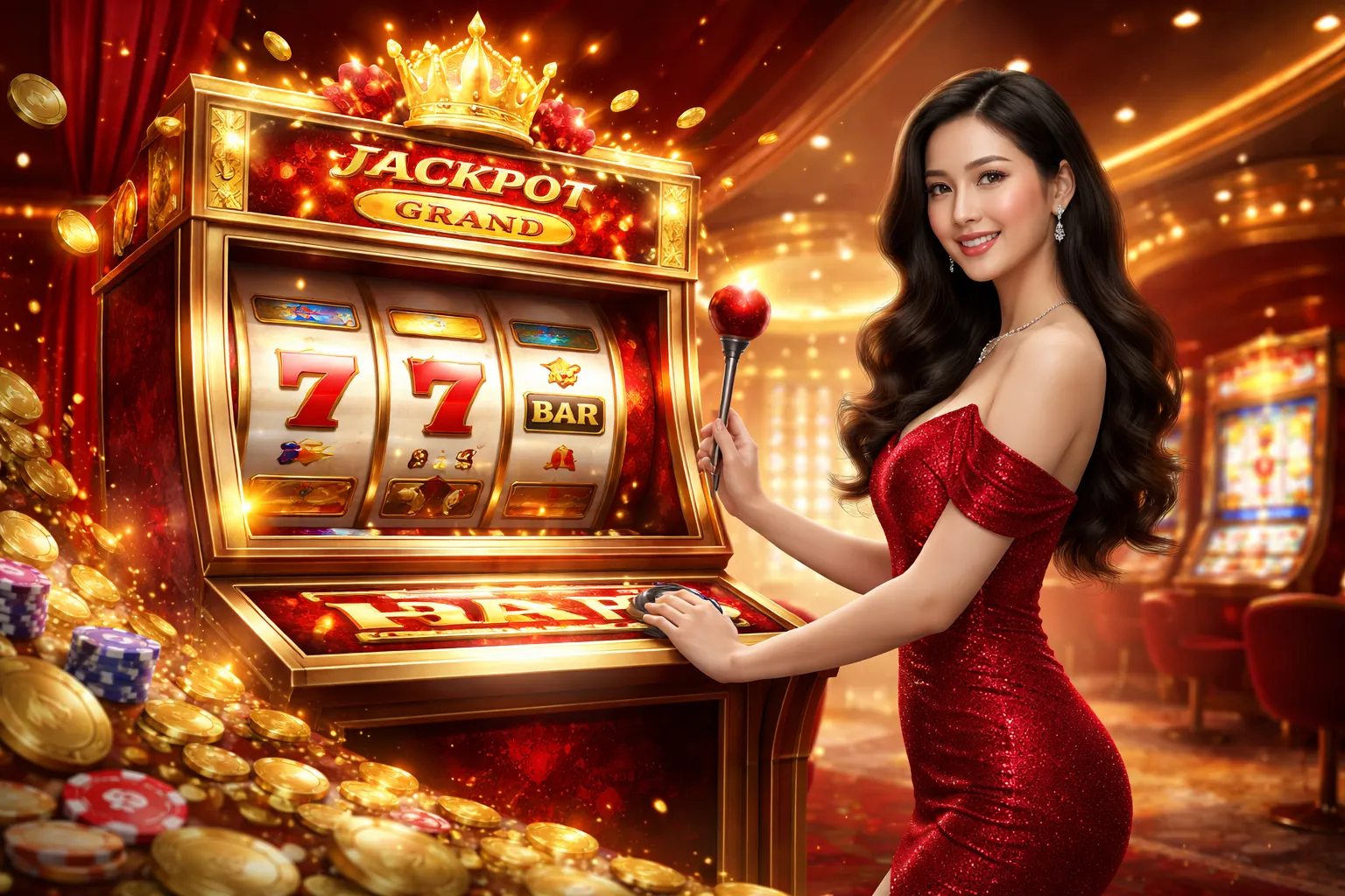 Hình ảnh minh họa bí quyết thắng lớn khi chơi Slot Game tại Ku68